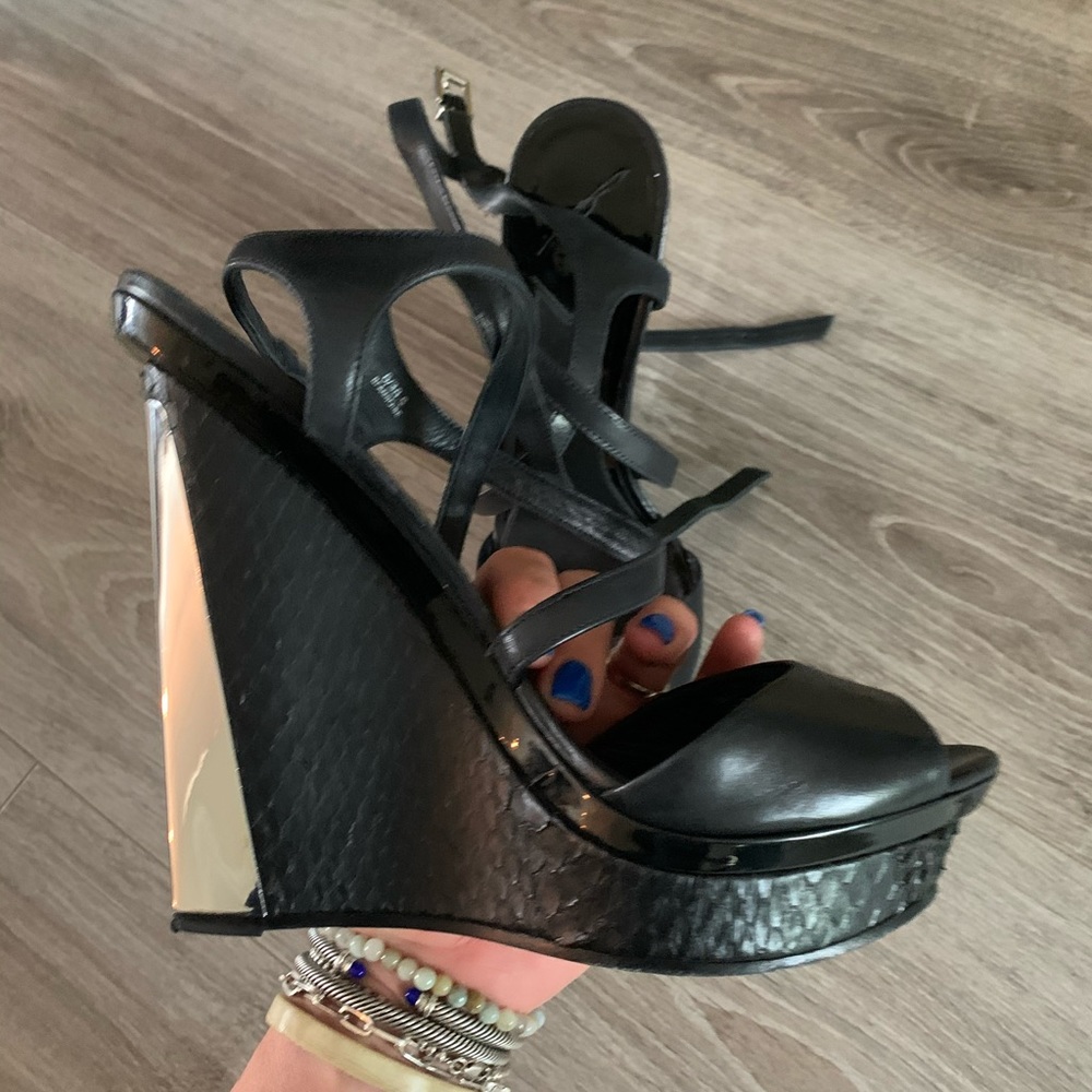 Brian Atwood wedges - Picture 8 of 11